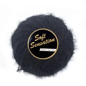 Begränsat antal Lammy Soft Sensation Garn 1 Koksgrå