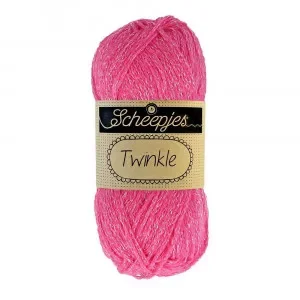 Begränsat erbjudande Scheepjes Twinkle Garn Glimmer 934 Rosa