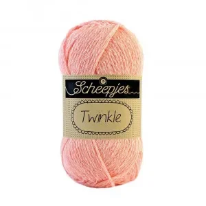 Reapris Scheepjes Twinkle Garn Glimmer 937 Persika