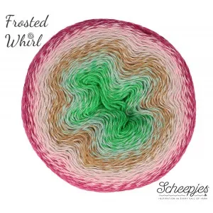 Köp nu Scheepjes Frosted Whirl Garn Print 322 Skinny Scream