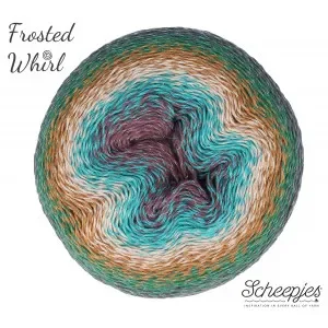 Trygg betalning Scheepjes Frosted Whirl Garn Print 323 Sunny Sundae Sauce