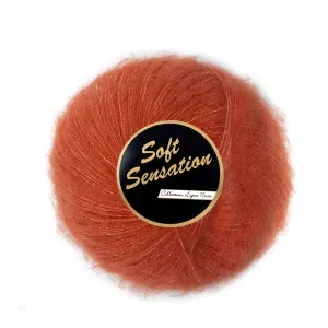 Lammy Soft Sensation Garn 41 Röd/Orange Rabatter