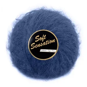 Lammy Soft Sensation Garn 890 Mörkblå I lager