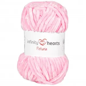 Populär Infinity Hearts Petunia Garn 11 Rosa