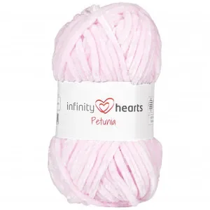 Begränsat antal Infinity Hearts Petunia Garn 03 Ljusrosa