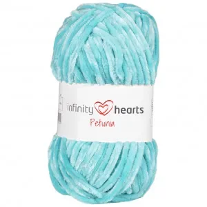 Extra rabatt Infinity Hearts Petunia Garn 06 Turkos