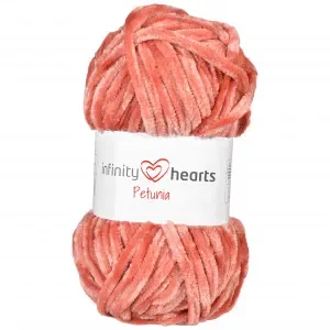 Lägg i varukorgen Infinity Hearts Petunia Garn 10 Korall