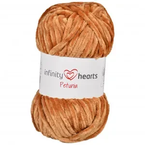 Rabatt Infinity Hearts Petunia Garn 19 Ljusbrun