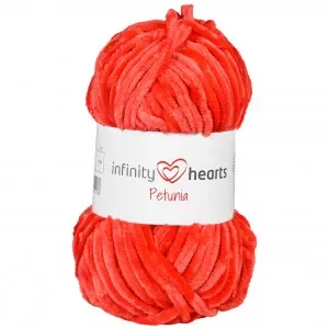 Infinity Hearts Petunia Garn 18 Röd Fynd