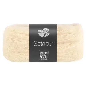 risnedsättning Lana Grossa Setasuri Garn 58 Ljus Beige