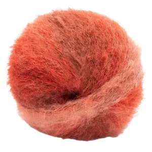 Kremke Soul Wool Baby Silk Fluffy Multi 203 Mörkröd Sänkt pris
