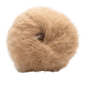 Utförsäljning Kremke Soul Wool Baby Silk Fluffy Unicolor 2982 Toffee