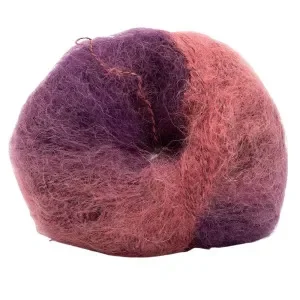 Sista chansen Kremke Soul Wool Baby Silk Fluffy Multi 202 Rosa