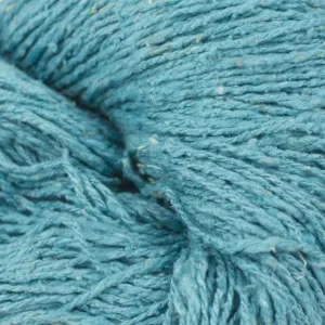 Populärt val BC Garn Soft Silk Unicolor 050 Turkosblå