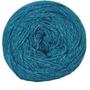 Sänkt pris Hjertegarn Wool Silk Garn 3021 Mörk Turkos