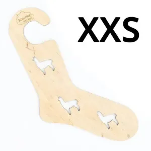 Handla nu Kremke Soul Wool Trä Strumpblockare/Sockblockare XX-Small – 2 st
