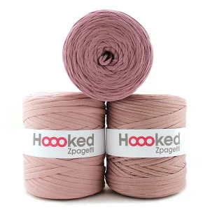 Hoooked Zpagetti Trikågarn Unicolor 29 Gammelrosa Nyanser 1 st. Endast idag