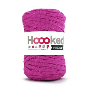 Hoooked Ribbon XL Trikågarn Unicolor SP4 Plommon Bästa pris