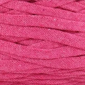 I lager Hoooked Ribbon XL Trikågarn Unicolor 27 Hot Pink