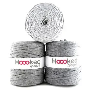 Hoooked Zpagetti Trikågarn Unicolor 12 Grå Nyanser 1 st. Köp nu