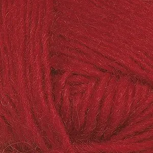 Kampanj Ãstex Léttlopi Garn Unicolor 9434 Röd