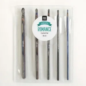 Drops Pro Romance Virknål Set 15cm Björk 5 storlekar 3,5-8,0mm Endast denna vecka