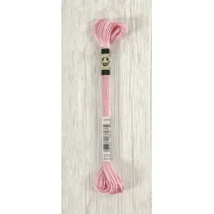 DMC Mouliné Satin Floss Broderigarn 776 Ljus Rosa Kampanj