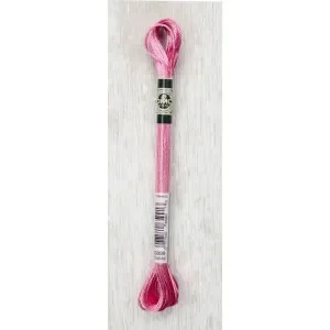 DMC Mouliné Satin Floss Broderigarn 899 Rosa Premium