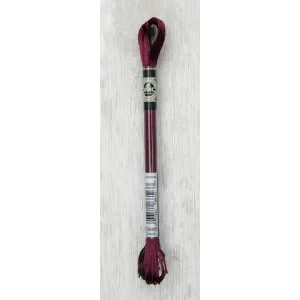Endast denna vecka DMC Mouliné Satin Floss Broderigarn 3685 Bordeaux