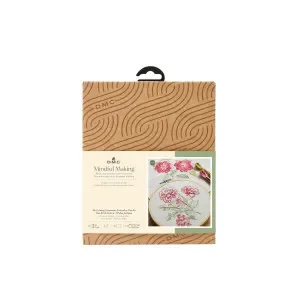 DMC Mindful Making Broderi Kit Nejlika Begränsat erbjudande