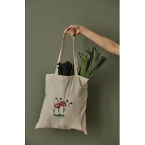 Sänkt pris Gift of Stitch Broderikit Tygpåse med Svampar