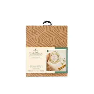 DMC Mindful Making Broderi Kit Korsstygn Grönt Löv Snabb frakt