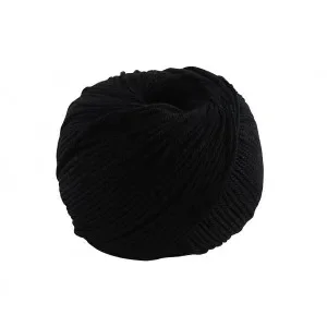 DMC Natura Medium Garn Unicolor 02 Svart Sänkt pris