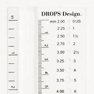 Drops Design Stickmått 2.00 till 12.00 mm (0 till 17 US) Beställ nu