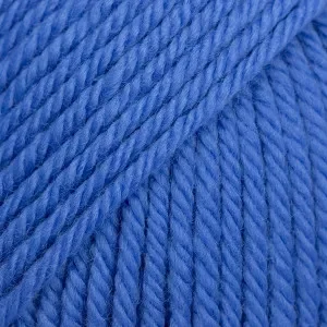 Drops Daisy Garn Unicolor 24 Koboltblå Trygg betalning