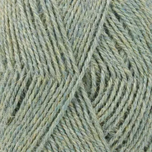 Drops Alpaca Garn Mix 7323 Aqua Grå risnedsättning
