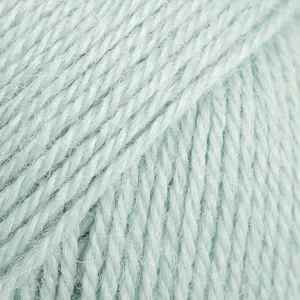 risnedsättning Drops Alpaca Garn Unicolor 9037 Ljus sjögrön