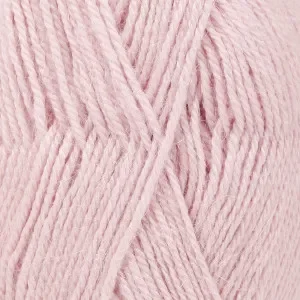 Drops Alpaca Garn Unicolor 3112 Dovt Rosa Rea