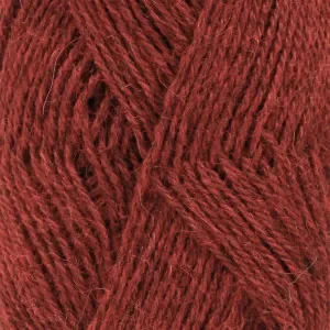 Billig Drops Alpaca Garn Mix 3650 Röd melerad