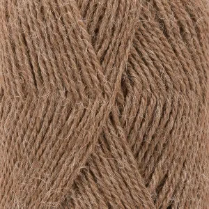 I lager Drops Alpaca Garn Mix 607 Ljusbrun melerad