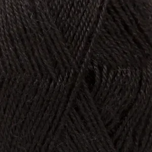 Drops Alpaca Garn Unicolor 8903 Svart Fynd