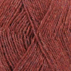 Säker betalning Drops Alpaca Garn Mix 5565 Vinröd