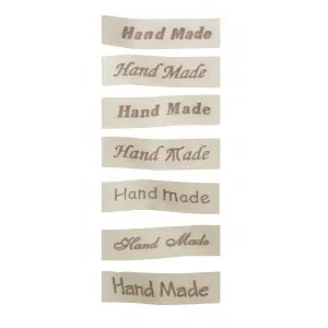 Rabatt Infinity Hearts Band med Labels Handmade 7 typsnitt – 315cm