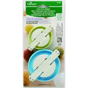 Snabb leverans Clover Pompon Maker 65-85 mm