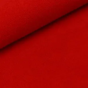 I lager Fleece Tyg 165cm 06 Röd – 50cm
