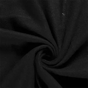 Populärt val Uld Boucle Stof 140cm 69 – 50 cm Svart