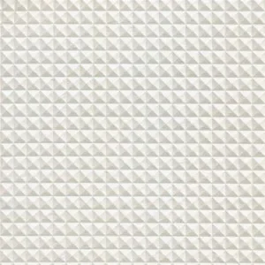Snabb frakt Läderimitation Pyramider Tyg 140cm 01 Vit metallic – 50cm
