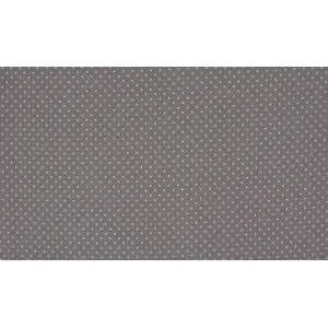 Minimals Bomullspoplin Tyg Print 465 Small Dot Grey 145cm – 50cm Begränsad tid