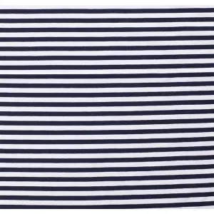 Fri frakt Bomullsjersey Print Tyg 150cm 008 Ränder – 50cm