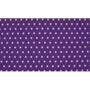 Rabatt Minimals Bomullspoplin Tyg Print 143 Star Purple 145cm – 50cm